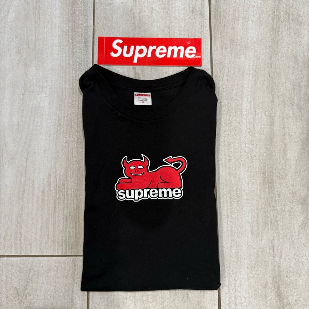 Supreme X Toy machine SS/24 Collab tee